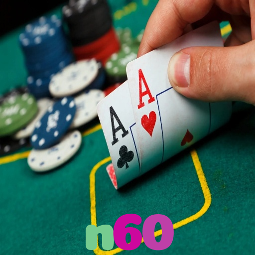 n60：Jogue poker, aposte no futebol e ganhe em grandes jogos de cassino!