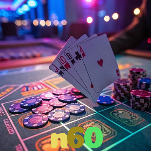 n60：Jogue poker, aposte no futebol e ganhe em grandes jogos de cassino!